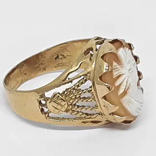 18 karaat Geel goud - Ring