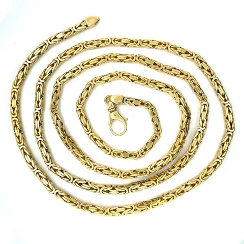 18 karaat Geel goud, Goud - Halsketting