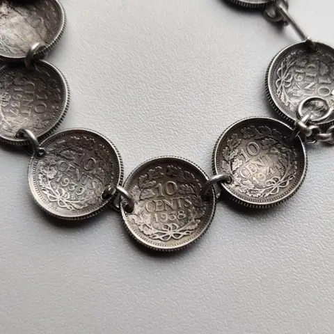 Zilver - Armband, Manchetknopen