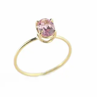 Intini Jewels - 18 karaat Geel goud, Goud - Ring - 0.50 ct Saffier