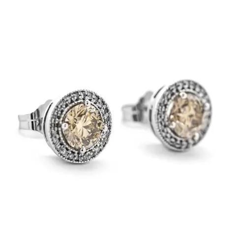 1.38 tcw VS1 - VS2 Diamond Ring - 14 karaat Witgoud - Ring - 1.26 ct Diamant - Diamanten van 0,12 ct - geen minimumprijs