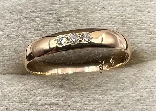 NO RESERVE PRICE - 18 karaat Goud - Ring - Diamanten