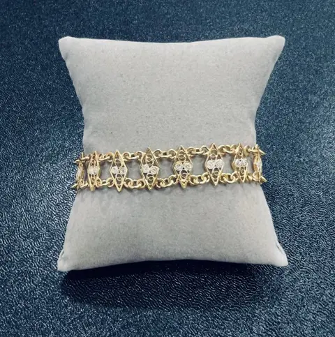 800 Goud, Zilver - Armband