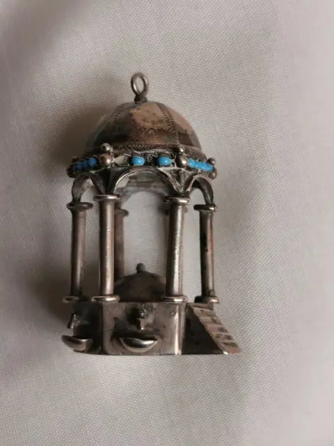 800 Zilver - Hanger - Turkooizen