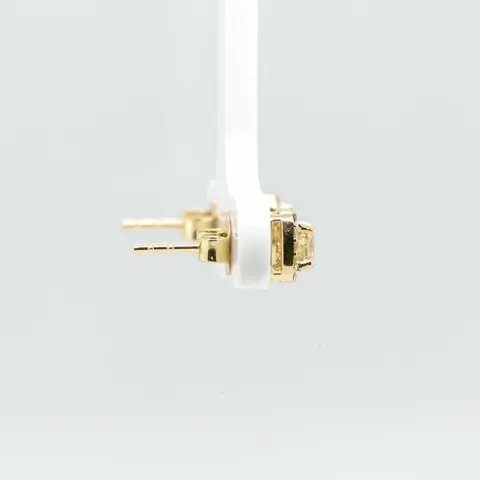 No Reserve Price - 14 karaat Geel goud - Oorbellen - 0.56 ct Diamant