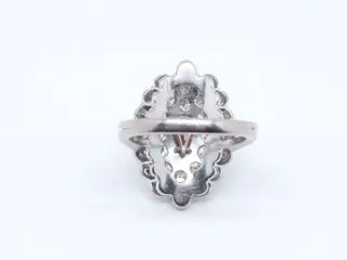 18 karaat Witgoud - Ring - 3.20 ct Diamant - Diamanten