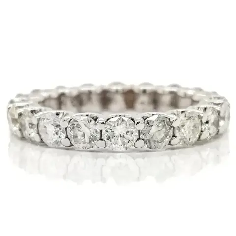 2.62ct Diamond Ring - 14 karaat Witgoud - Ring - ***Geen minimumprijs***