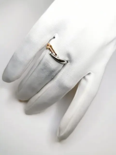 18 karaat Goud - Ring - Diamanten