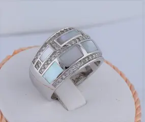 Mauboussin - 18 karaat Witgoud - Ring - 1.05 ct - Diamanten