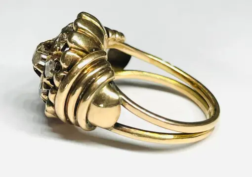 14 karaat Goud - Ring - 0.55 ct Diamant