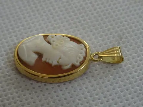 18 karaat Geel goud - Collier met hanger