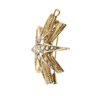 18 karaat Geel goud - Broche, Hanger - 2.45 ct Diamant