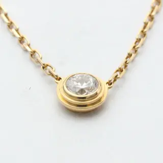 Cartier - 18 karaat Rosé goud - Collier met hanger - 0.19 ct Diamant