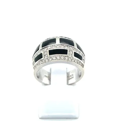 Mauboussin - Le Vice - 18 karaat Goud, Witgoud - Ring - 0.65 ct Diamant - Diamanten