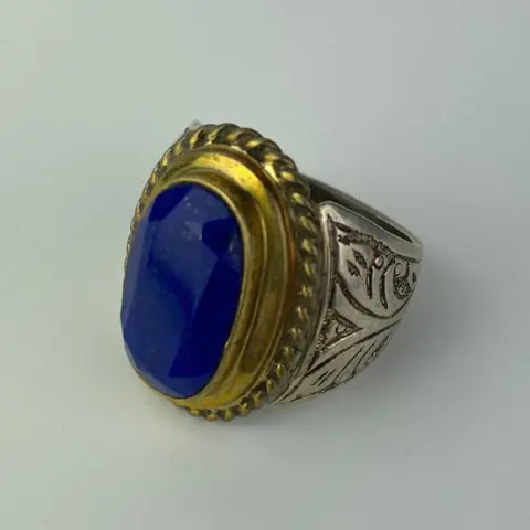 925 Zilver - Ring Lapis lazuli