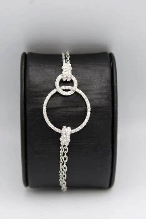 Piaget - 18 karaat Witgoud - Armband - Diamanten