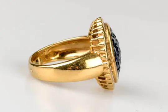 18 karaat Geel goud - Ring - 2.28 ct - Diamanten