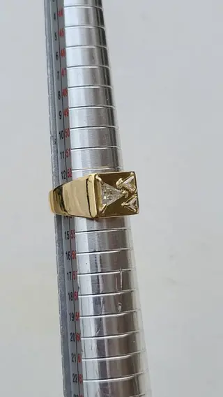 18 karaat Geel goud - Ring - 0.70 ct Diamant - Diamanten