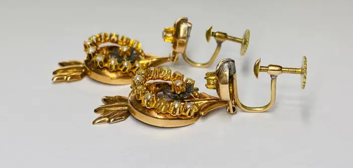 9 kt. Goud - Oorbellen