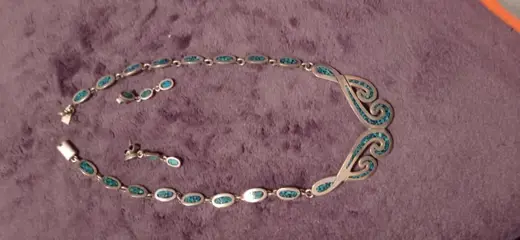 Alicia Taxco - 925 Zilver - Parure - Turkooizen