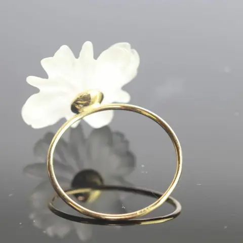 Intini Jewels - 18 karaat Geel goud, Goud - Ring - Kwarts