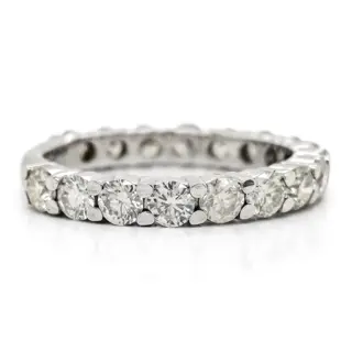 1.80ct Diamond Ring - 14 karaat Witgoud - Ring - ***Geen minimumprijs***