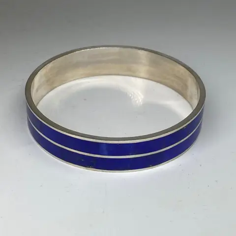 Handmade - 925 Zilver - Armband Lapis lazuli