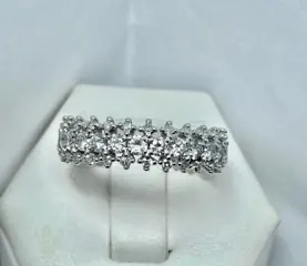 Fantin Made in Italy - 18 karaat Witgoud - Ring - 2.43 ct Diamant - Diamanten