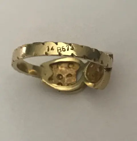 14 karaat Geel goud - Ring