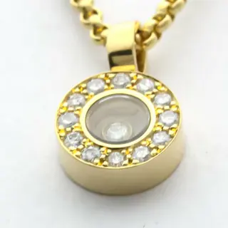 Chopard - 18 karaat Geel goud - Collier met hanger Diamant