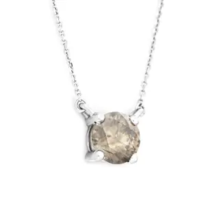 1.18 tcw Diamond Pendant - 14 karaat Witgoud - Collier met hanger - 1.18 ct Diamant - Geen minimumprijs