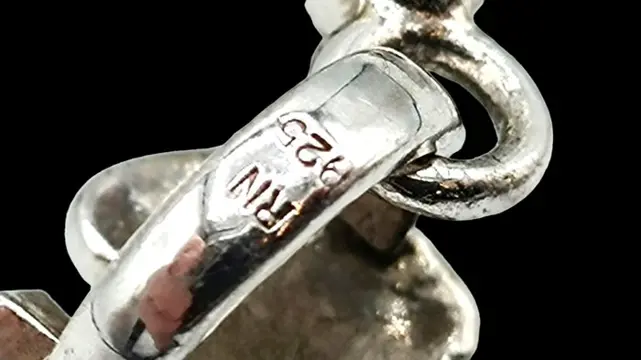 RN Jesus am Kreuze - 925 Zilver - Hanger Zirkoon