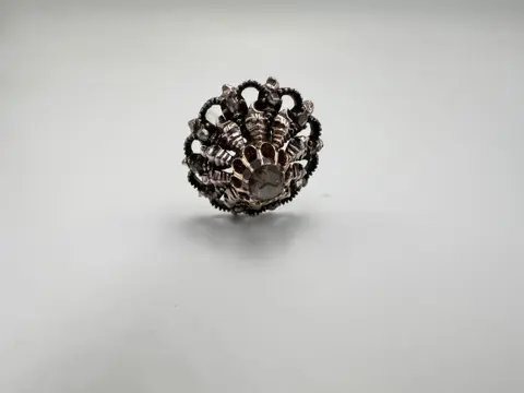 14 karaat Geel goud - Dasspeld Diamant