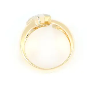 Scarlatti - '' No Reserve Price '' - 18 karaat Geel goud - Ring - 0.30 ct Diamant