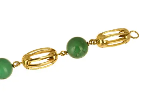 18 karaat Goud - Armband - Turkooizen