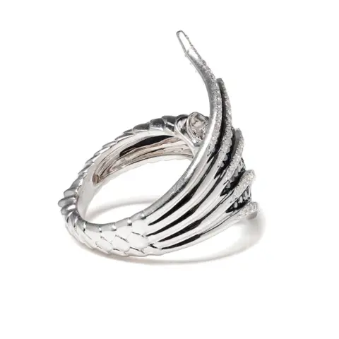Stephen Webster Jewels Verne Dragon - 18 karaat Witgoud - Ring Diamant
