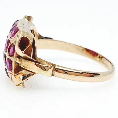 18 karaat Geel goud - Ring - 0.88 ct