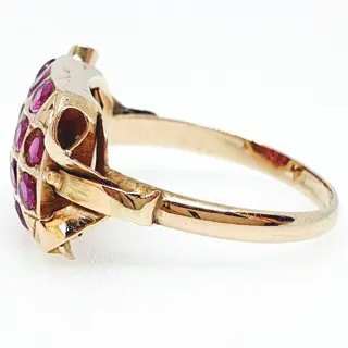 18 karaat Geel goud - Ring - 0.88 ct