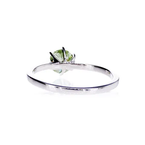 18 karaat Witgoud - Ring 0.73 ct Diamant - Diamanten, Geen reserve