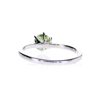 18 karaat Witgoud - Ring 0.73 ct Diamant - Diamanten, Geen reserve