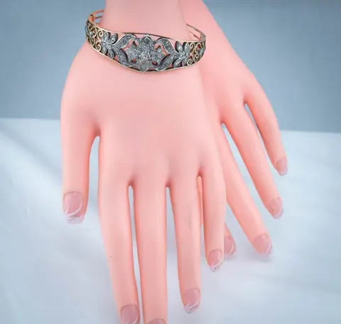 18 karaat Geel goud, Goud, Tweekleurig, Witgoud - Armband - 2.00 ct Diamant - Diamant, Diamanten