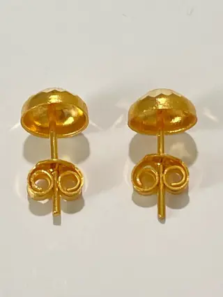 No Reserve Price - 21 kt Geel goud - Oorbellen