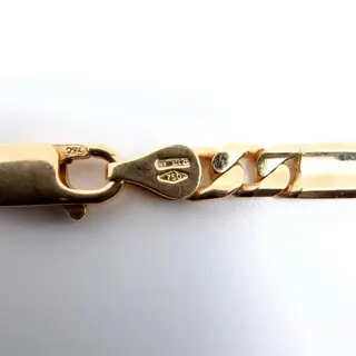 18 karaat Geel goud - Halsketting