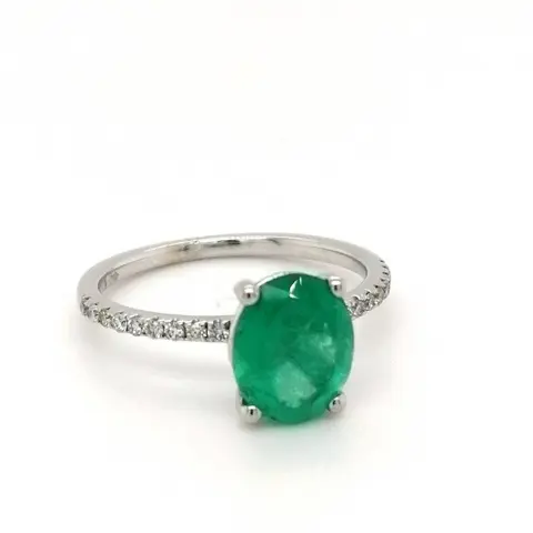 ***no reserve price* Witgoud - Ring - 1.84 ct