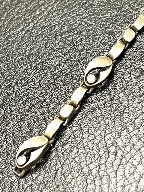 Karl Laine of Sten & Laine Finland Rock Crystal - 925 Zilver - Armband