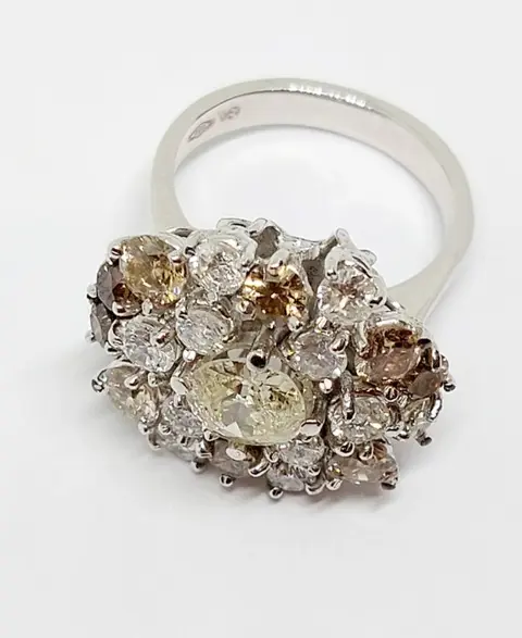 Artigianale - 18 karaat Witgoud - Ring