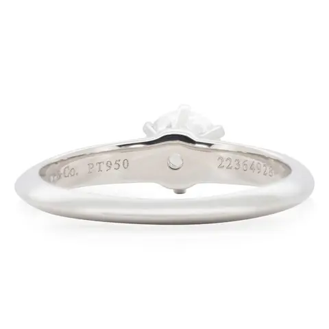 Tiffany Platina - Ring - 0.52 ct Diamant