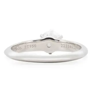 Tiffany Platina - Ring - 0.52 ct Diamant