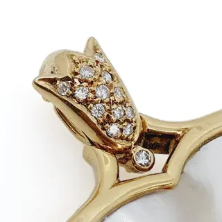 18 karaat Witgoud - Hanger - Diamanten