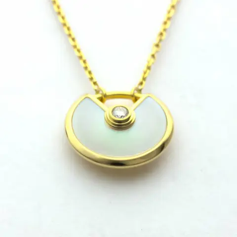 Cartier - 18 karaat Geel goud - Collier met hanger - 0.02 ct Diamant